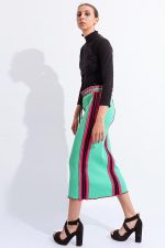 Fusta midi din tricot