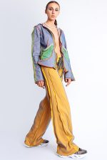 PANTALONI DUBLATI CU TULLE