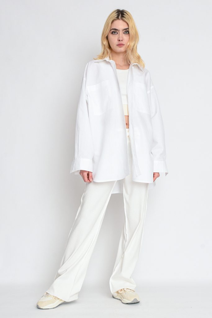 CĂMAȘĂ ALBĂ BOYFRIEND