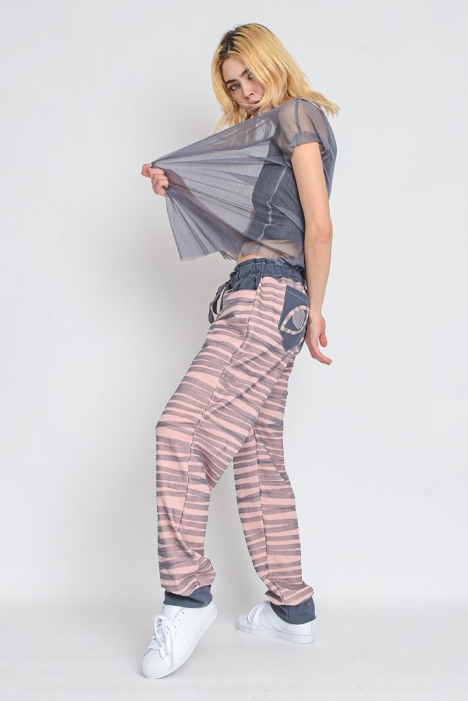 PANTALONI DAMA - PINK ZEBRA